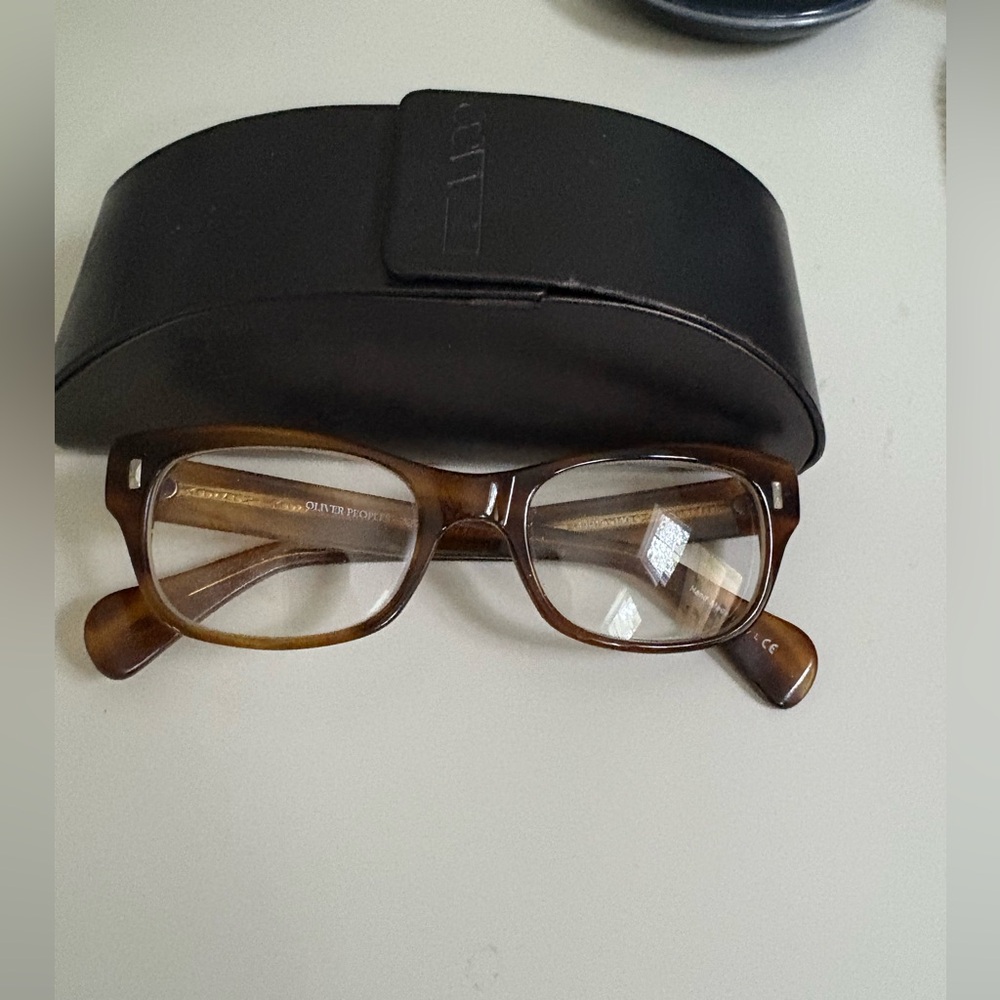 Oliver Peoples Brown Glasses